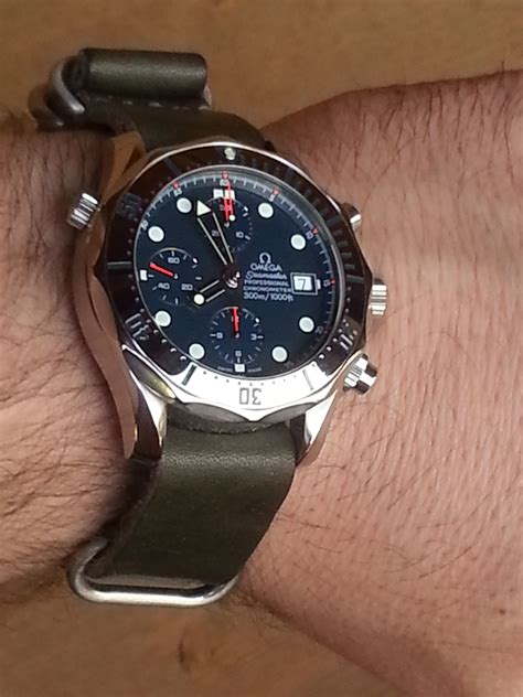 omega seamaster diver watch band